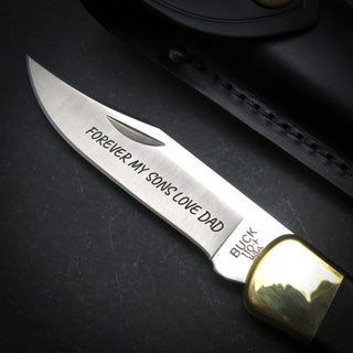 110 Folding Knife - Fingergrooved