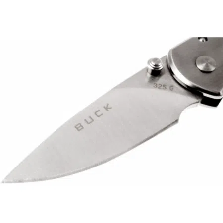 Buck 325 Colleague Knife - Brushed Steel